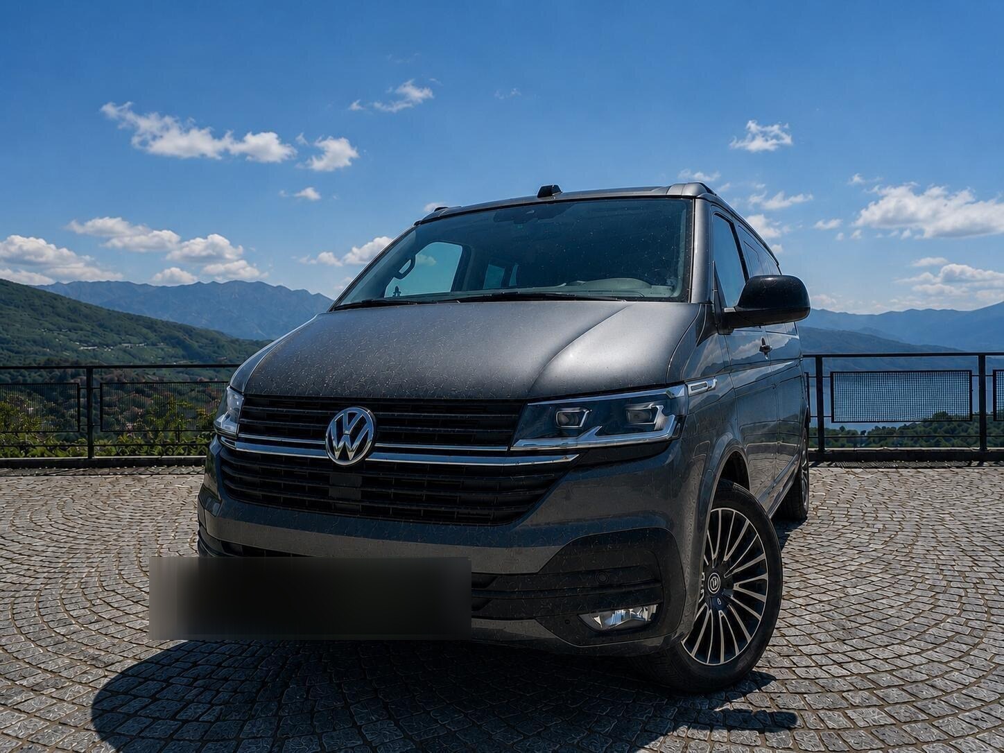 Volkswagen California prima del lavaggio Wash Now